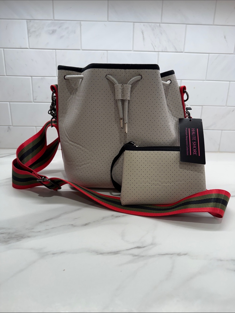 Haute Shore Neoprene Zoe Bucket Bag - Picture 3 of 5